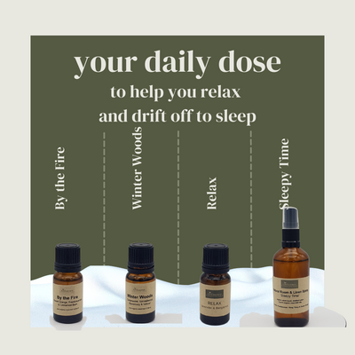 A Night of Blissful Sleep Awaits: Introducing the Essential Oil Blends for Relaxation and Sweet Dreams