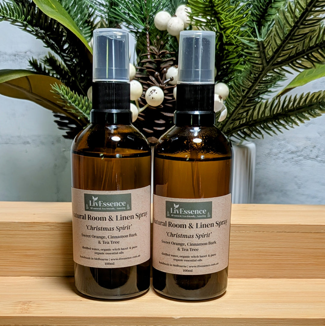 Christmas Scents: Natural Room & Linen Spray 100ml
