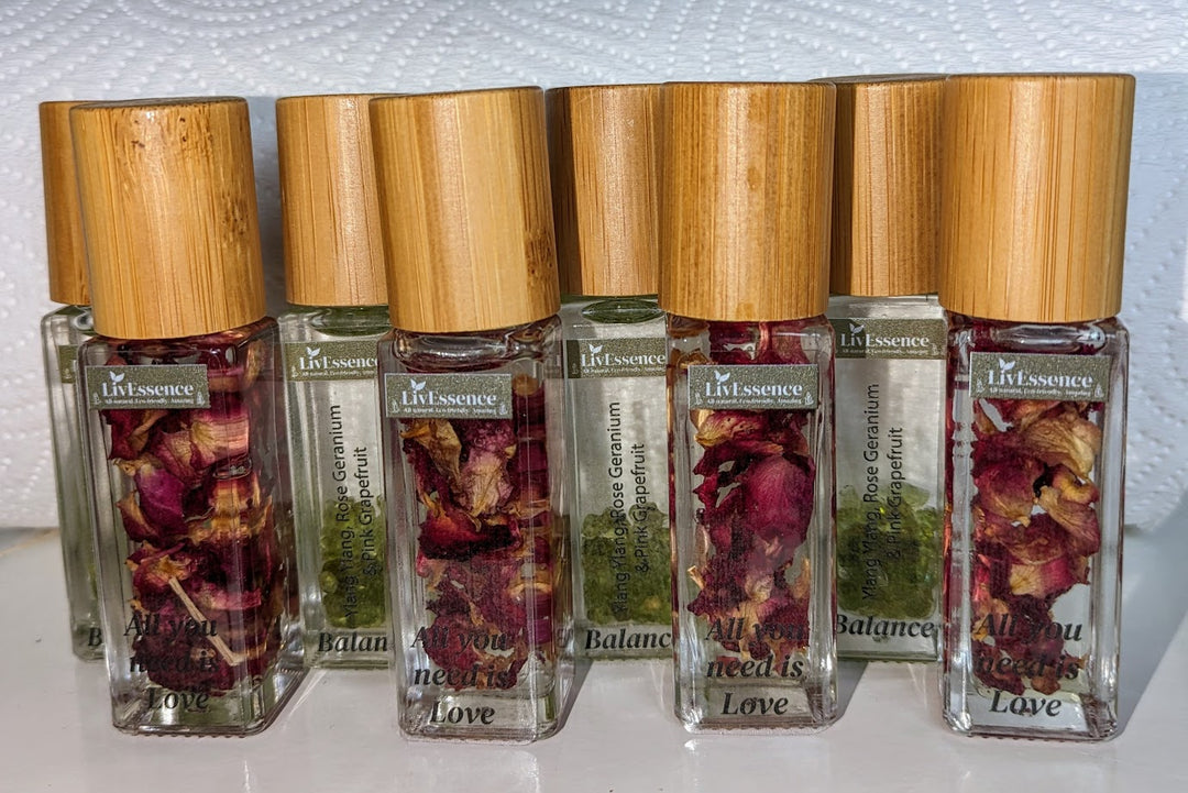 All You Need Is Love - Natural Essential Oil Roll-on with Rose Petals