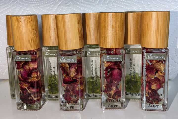 All You Need Is Love - Natural Essential Oil Roll-on with Rose Petals