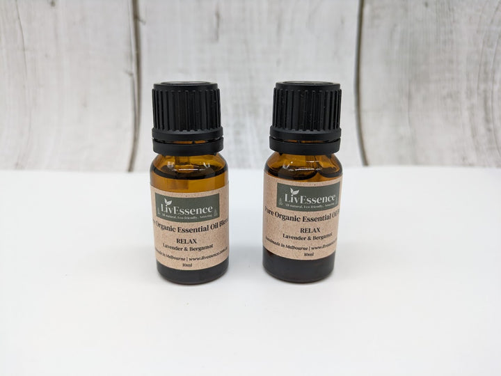 RELAX - Pure Organic Essential Oil Blend 10ml