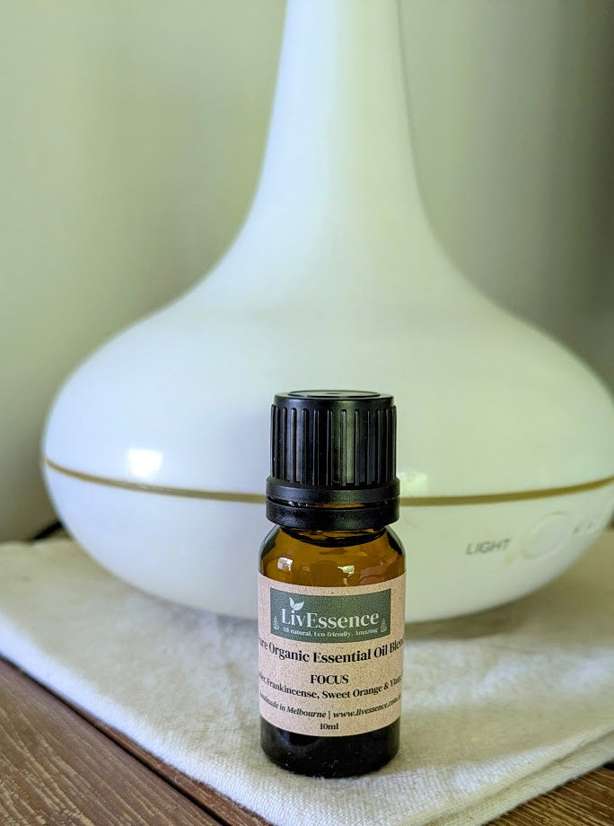 FOCUS - Pure Organic Essential Oil Blend 10ml
