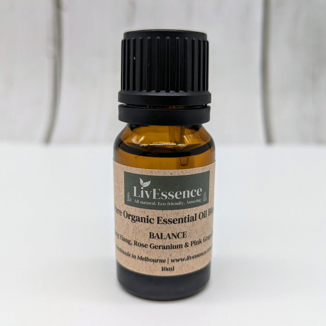 BALANCE - Pure Organic Essential Oil Blend 10ml - LivEssence