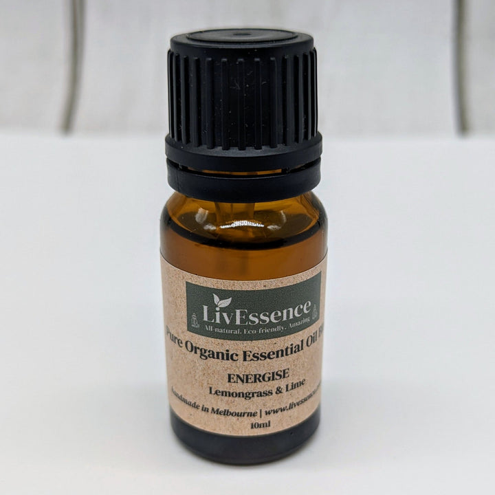 ENERGISE - Pure Organic Essential Oil Blend 10ml - LivEssence