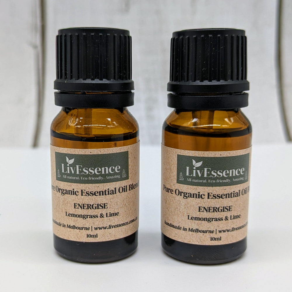 ENERGISE - Pure Organic Essential Oil Blend 10ml - LivEssence