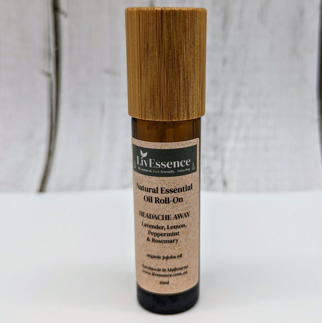 Headache Away - Natural Essential Oil Roll - on - LivEssence