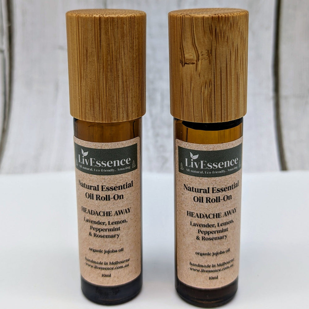 Headache Away - Natural Essential Oil Roll - on - LivEssence