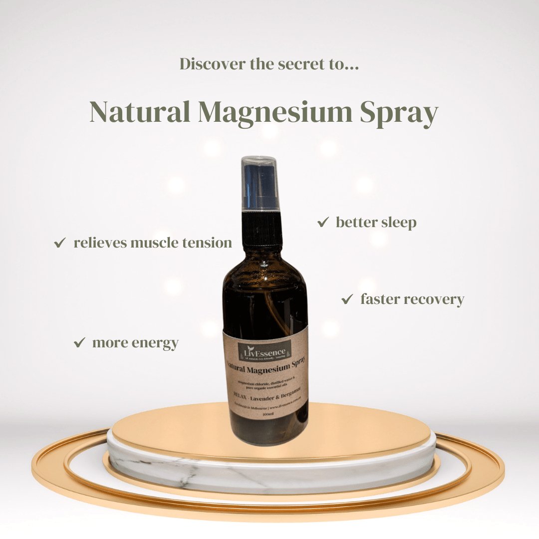 Natural Magnesium Spray 100ml - LivEssence