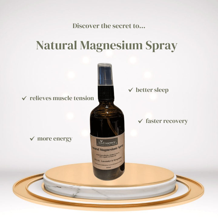 Natural Magnesium Spray 100ml - LivEssence