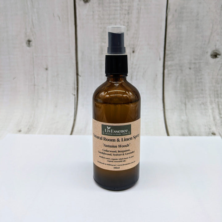 Natural Organic Room & Linen Spray 100ml - LivEssence